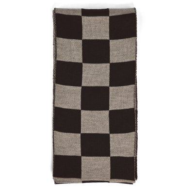 Schals - Gårda Kitzbühel Merino Wool Check Scarf (braun/beige)