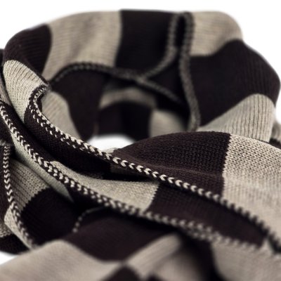 Schals - Gårda Kitzbühel Merino Wool Check Scarf (braun/beige)