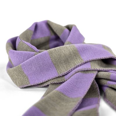 Schals - Gårda Kitzbühel Merino Wool Check Scarf (lila/beige)