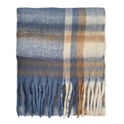 Schals - Gårda Piazzi Check Scarf (blau)