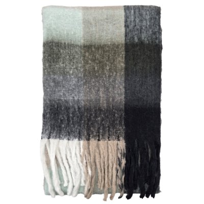 Schals - Gårda Taraba Check Scarf (schwarz/mehrfarbig)
