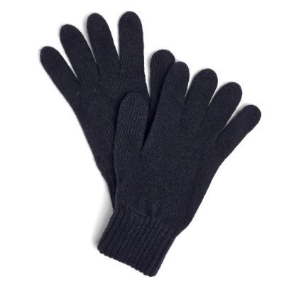 Handschuhe - Gårda Tolmin Knitted Wool Mix Gloves (dunkelblau)