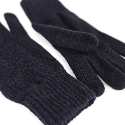 Handschuhe - Gårda Tolmin Knitted Wool Mix Gloves (dunkelblau)