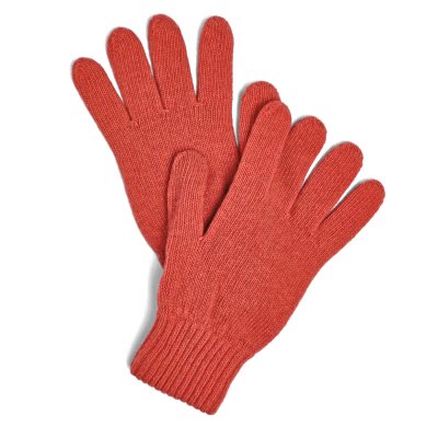 Handschuhe - Gårda Tolmin Knitted Wool Mix Gloves (rot)