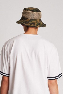 Hüte - Brixton Hardy Bucket Hat (camo)