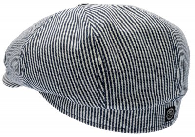 Schiebermütze / Schirmmütze - CTH Ericson Alan Candy Stripe (blau/vit)