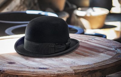 Hüte - Gårda Aviano Bowler Wool Hat (schwarz)