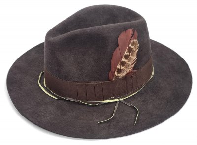 Hüte - Gårda Lancaster Fedora (braun)