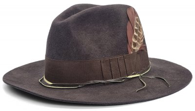 Hüte - Gårda Lancaster Fedora (braun)