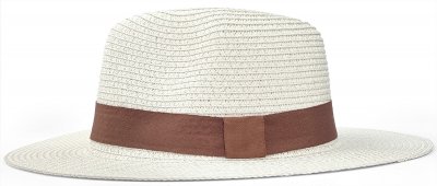 Hüte - Gårda Strohhut Fedora (weiß)