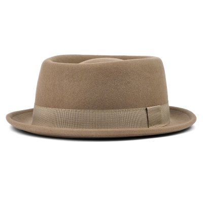 Hattar - Gårda Asolo Pork Pie Wool Hat (beige)