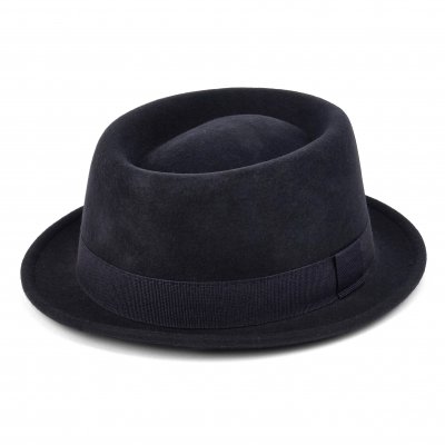 Hüte - Gårda Asolo Pork Pie Wool Hat (blau)