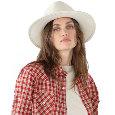 Hüte - Gårda Astoria Fedora (weiß)