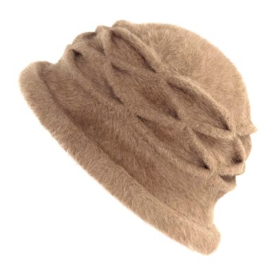 Hüte - Gårda Atri Angora Cloche (braun)