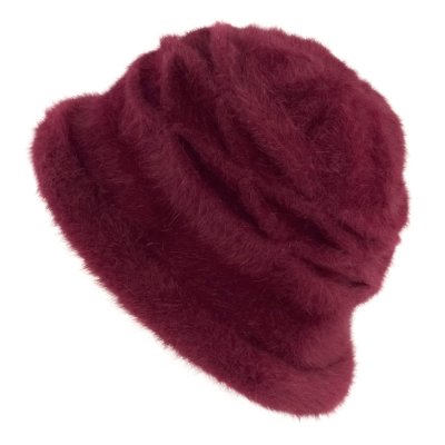 Hüte - Gårda Atri Angora Cloche (bordeaux)