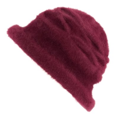 Hüte - Gårda Atri Angora Cloche (bordeaux)
