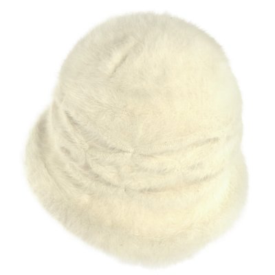 Hüte - Gårda Atri Angora Cloche (weiß)