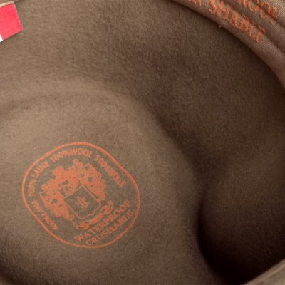 Hüte - Gårda Belluno Crushable Wool felt Fedora (beige)