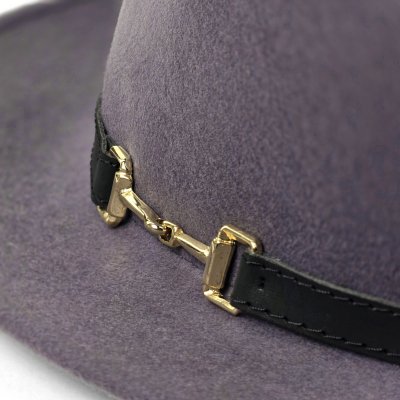 Hüte - Gårda Braga Wool felt Fedora (grau)