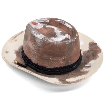 Hüte - Gårda Buchanan Distressed Fedora (braun)