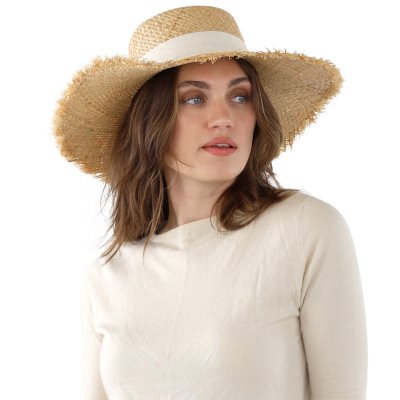 Strohhut - Gårda Cadiz Sun Hat (natur/cremeweiß)