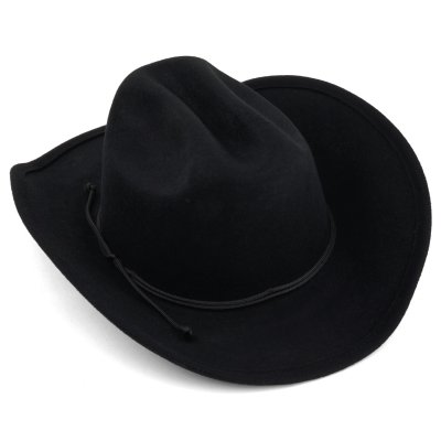Hüte - Gårda Dubois Wool Felt Cowboy (schwarz)