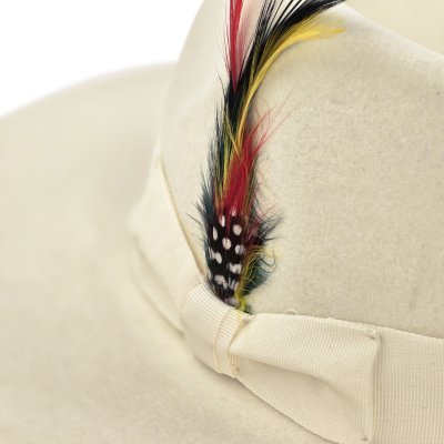 Hüte - Gårda Everett Fedora (weiß)