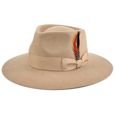 Hüte - Gårda Everett Fedora (beige)