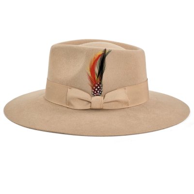Hüte - Gårda Everett Fedora (beige)