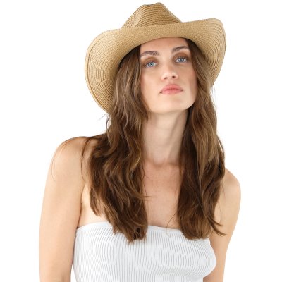 Strohhut - Gårda Kos Western Hat (khaki)