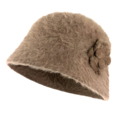 Hüte - Gårda Le Vigan Angora Bucket Hat (braun)