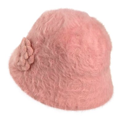 Hüte - Gårda Le Vigan Angora Bucket Hat (rosa)