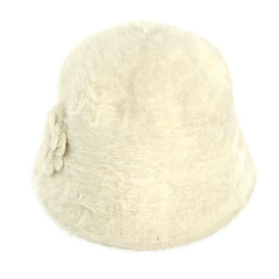 Hüte - Gårda Le Vigan Angora Bucket Hat (weiß)