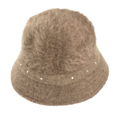 Hüte - Gårda Liskeard Angora Bucket Hat (braun)