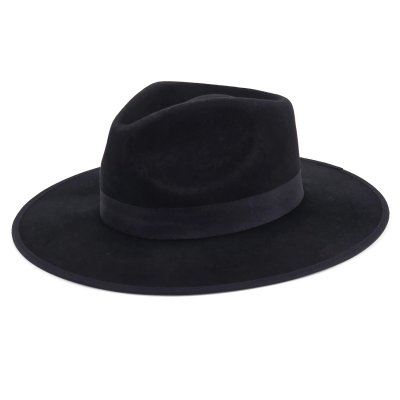 Hüte - Gårda Mapleton Wide brimmed Fedora (schwarz)