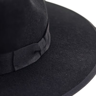 Hüte - Gårda Mapleton Wide brimmed Fedora (schwarz)