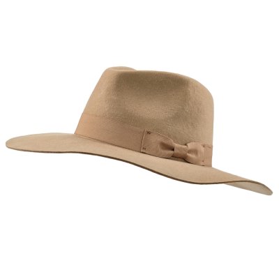 Hüte - Gårda Marcola Wide brimmed Fedora (beige)