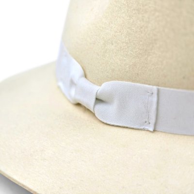 Hüte - Gårda Marcola Wide brimmed Fedora (weiß)
