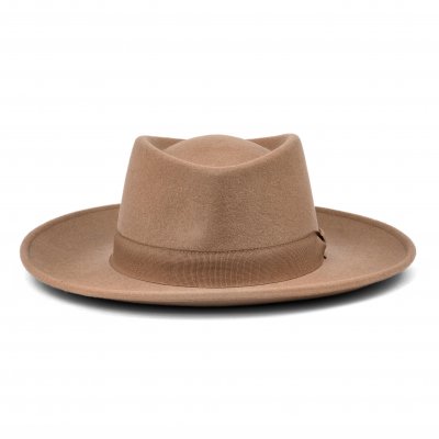 Hüte - Gårda Napoli Fedora Wool Hat (beige)