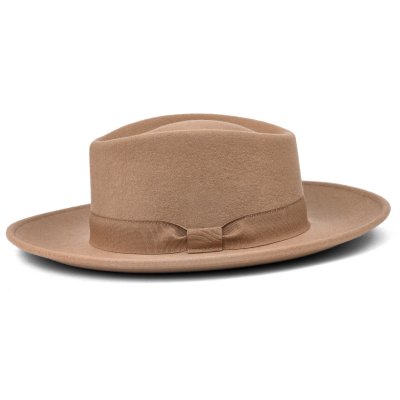 Hüte - Gårda Napoli Fedora Wool Hat (beige)