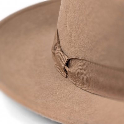Hüte - Gårda Napoli Fedora Wool Hat (beige)