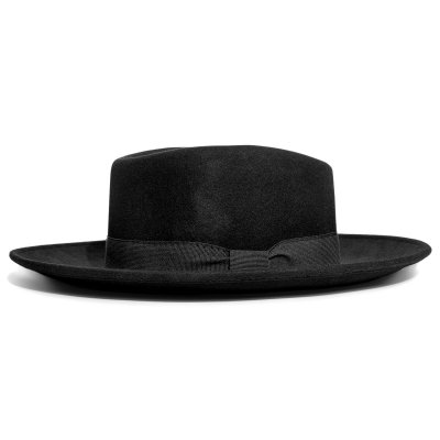 Hüte - Gårda Napoli Fedora Wool Hat (schwarz)