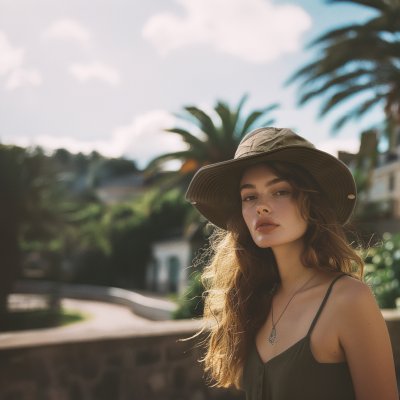 Hüte - Gårda Nigula Outdoor Hat (grün)