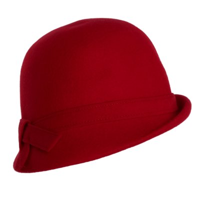 Hüte - Gårda Ofena Wool Cloche (rot)