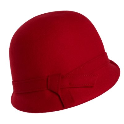 Hüte - Gårda Ofena Wool Cloche (rot)