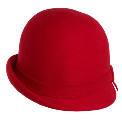 Hüte - Gårda Ofena Wool Cloche (rot)