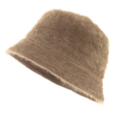 Hüte - Gårda Orvieto Angora Bucket Hat (braun)