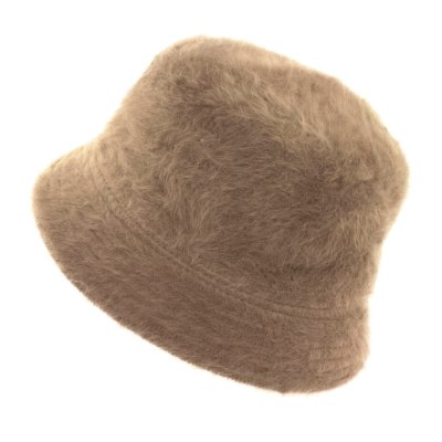 Hüte - Gårda Orvieto Angora Bucket Hat (braun)