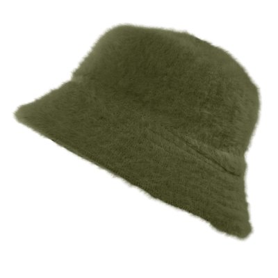 Hüte - Gårda Orvieto Angora Bucket Hat (grün)
