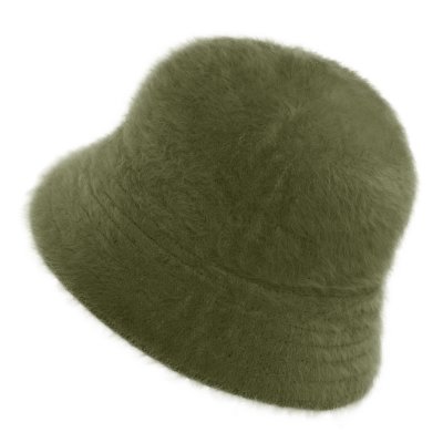 Hüte - Gårda Orvieto Angora Bucket Hat (grün)